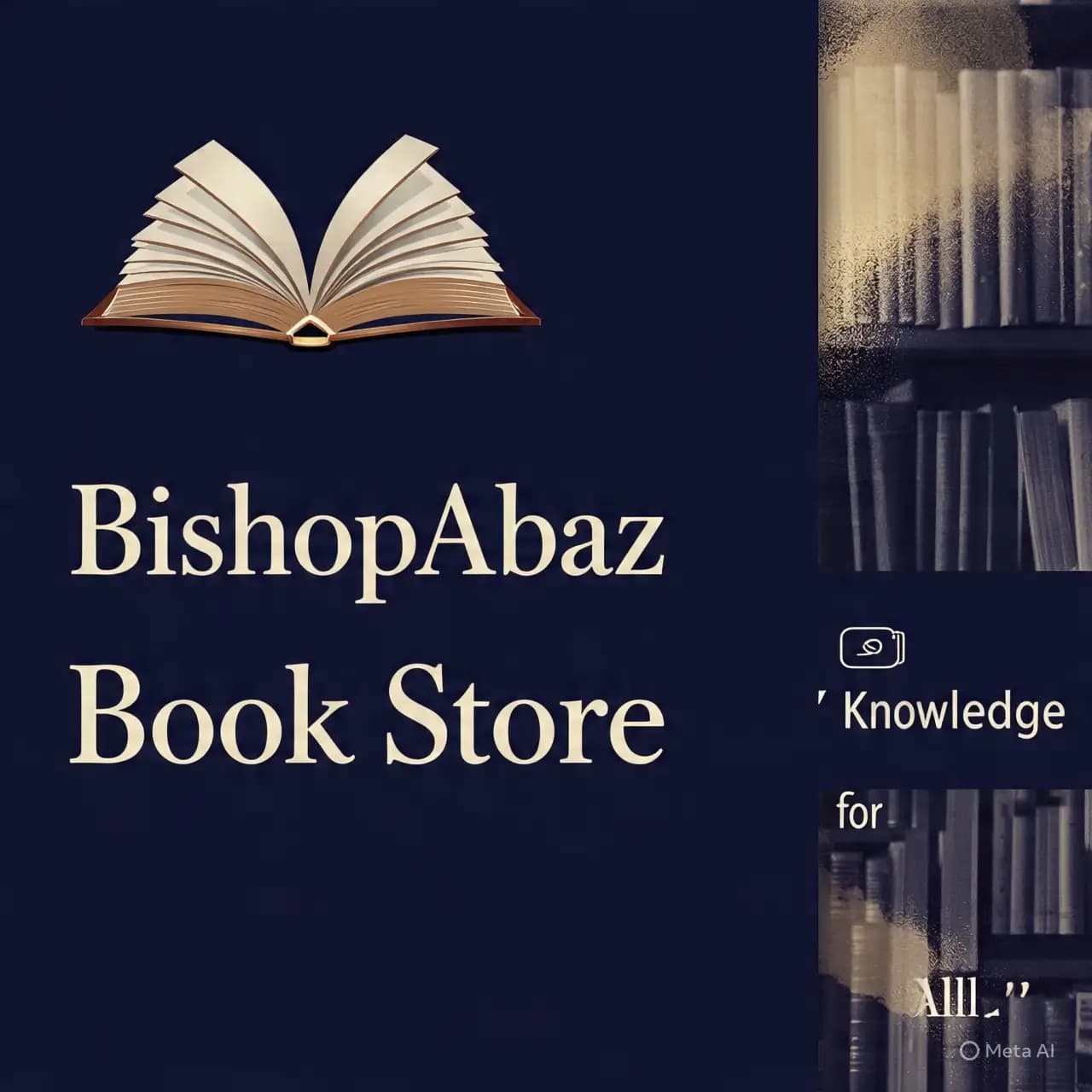 BishopAbaz Book Store store banner