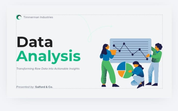 📊 Data Analysis Presentation Template – Turn Raw Data Into Powerful Decisions