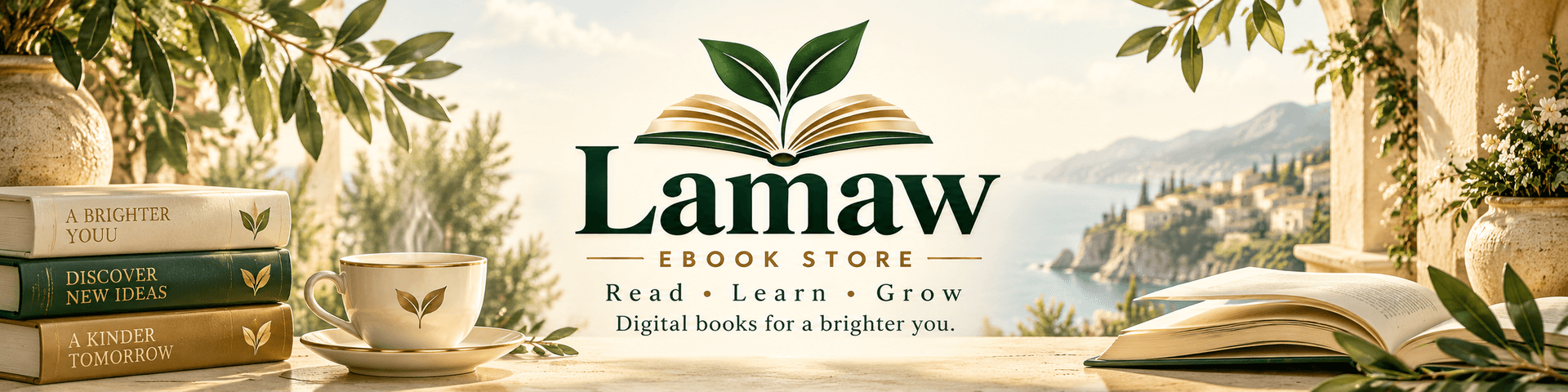 Баннер магазина Lamaw eBook Store