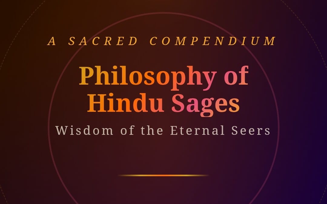 Philosophy of Hindu Sages