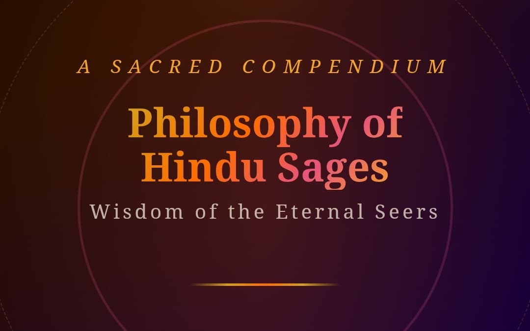 Philosophy of Hindu Sages