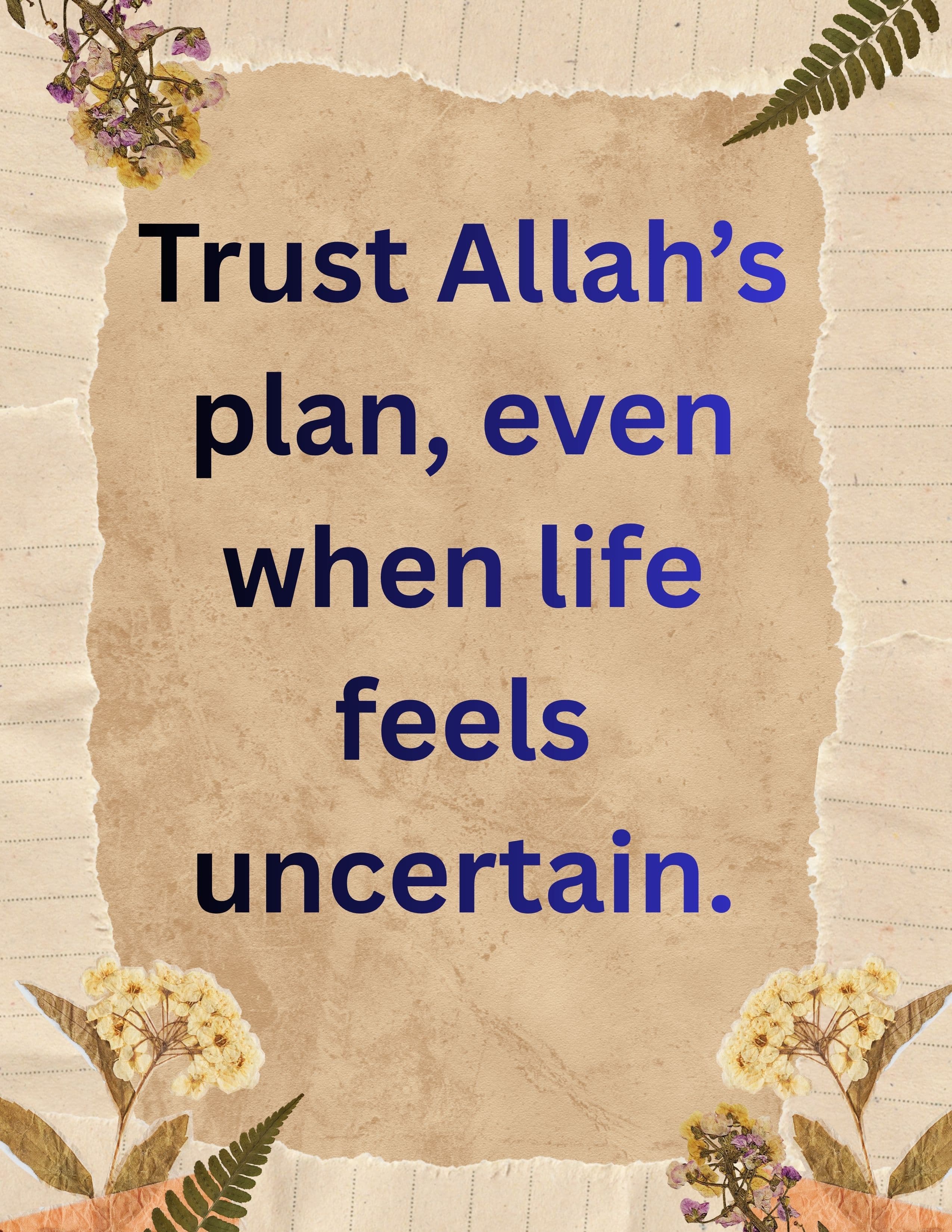 Trust in Allah Wall Art