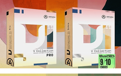 Two boxed software packages for a professional original VST plugin, ready to use in any DAW