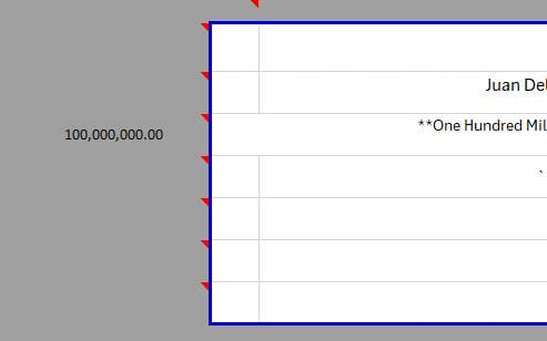 Philippine Peso Check Writer Template (Printable & Digital Editable File)