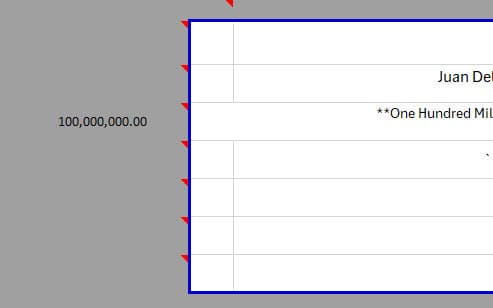 Philippine Peso Check Writer Template (Printable & Digital Editable File)