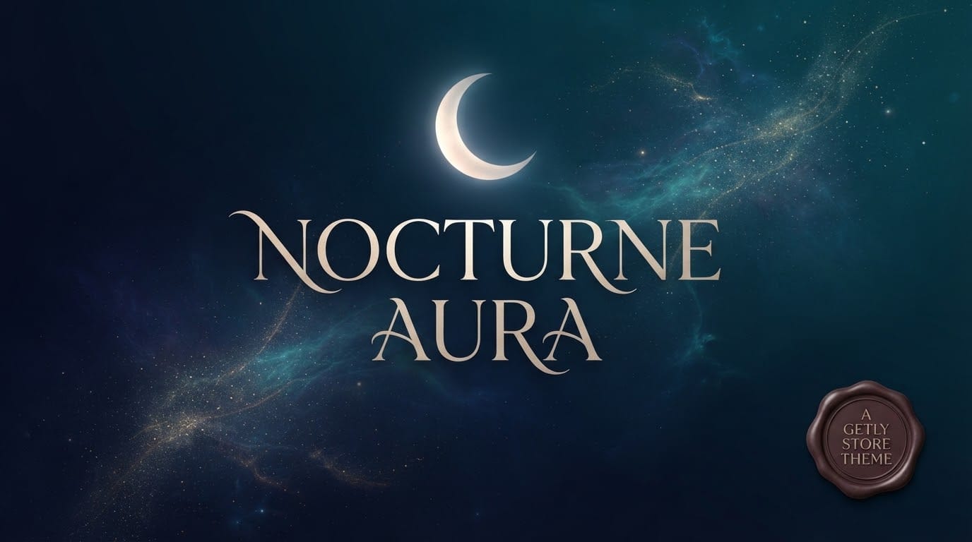 «Nocturne Aura» — Getly Pages theme