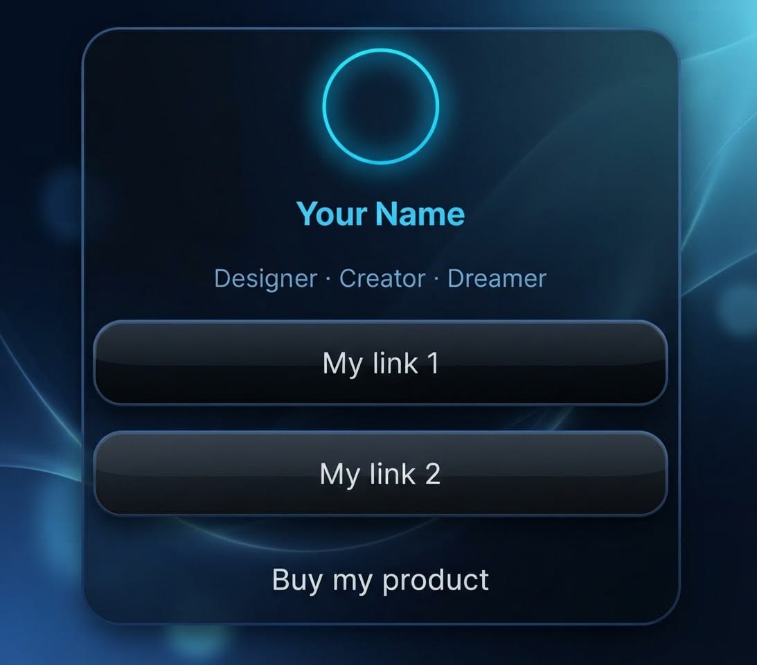 Electric Blue - Getly Pages theme