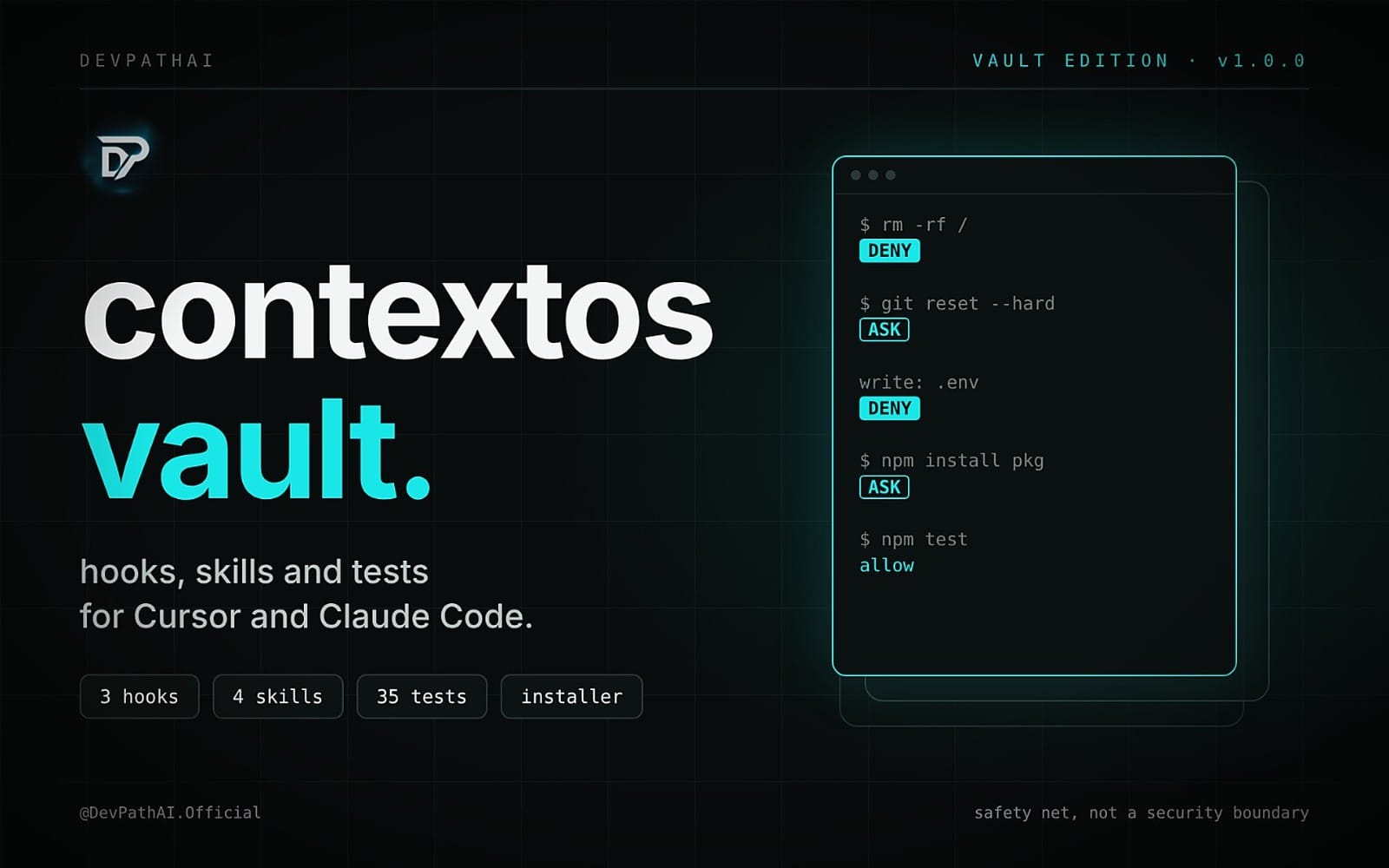 ContextOS Vault: Claude Code Hooks & Cursor Rules