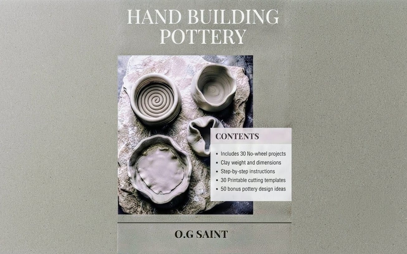 Hand building pottery
