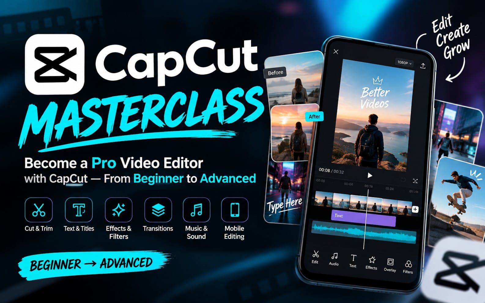 The Complete Mobile Video Editing Course — From Beginner to Pro