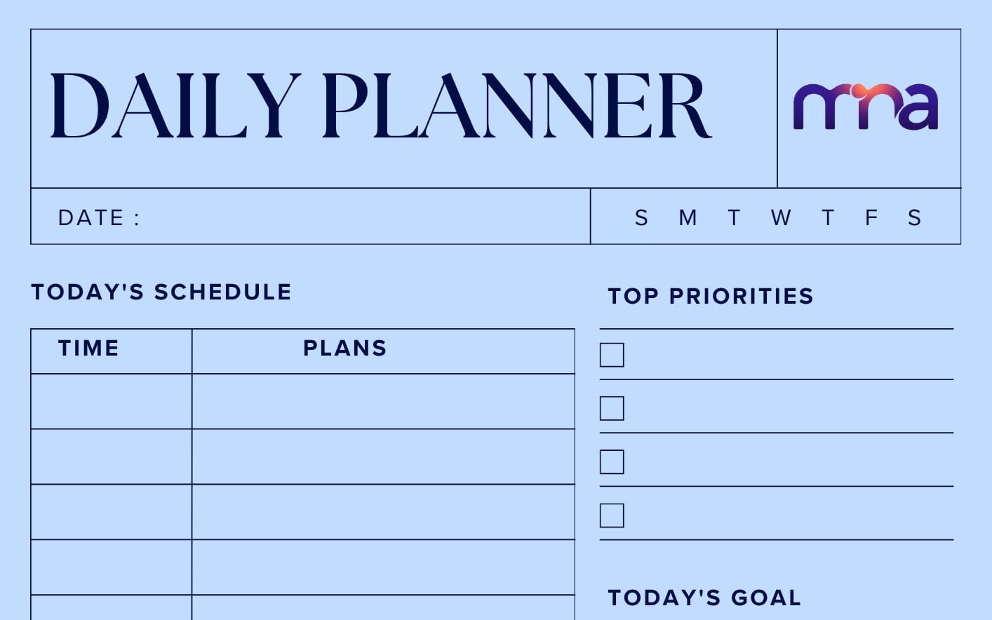 Daily Planner