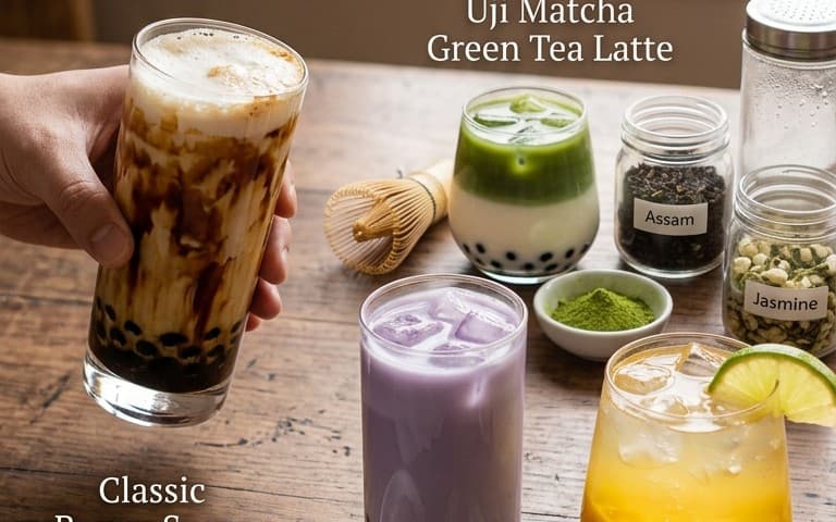 Milktea-Rezeptanleitung