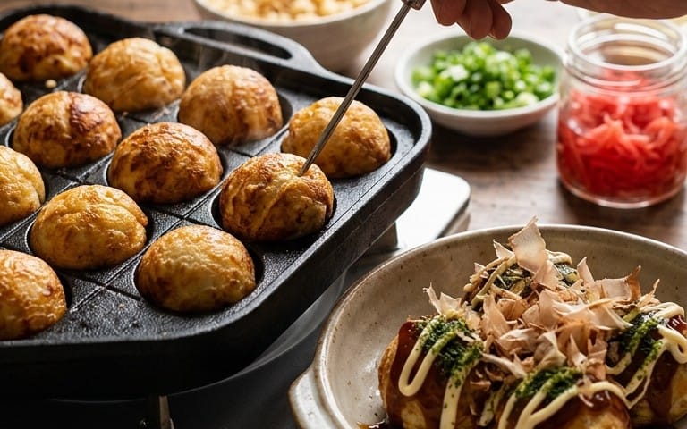 Takoyaki-Rezeptanleitung