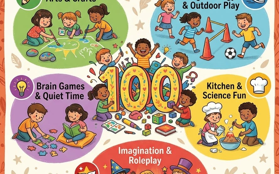 100 Screen-Free Activities for Kids