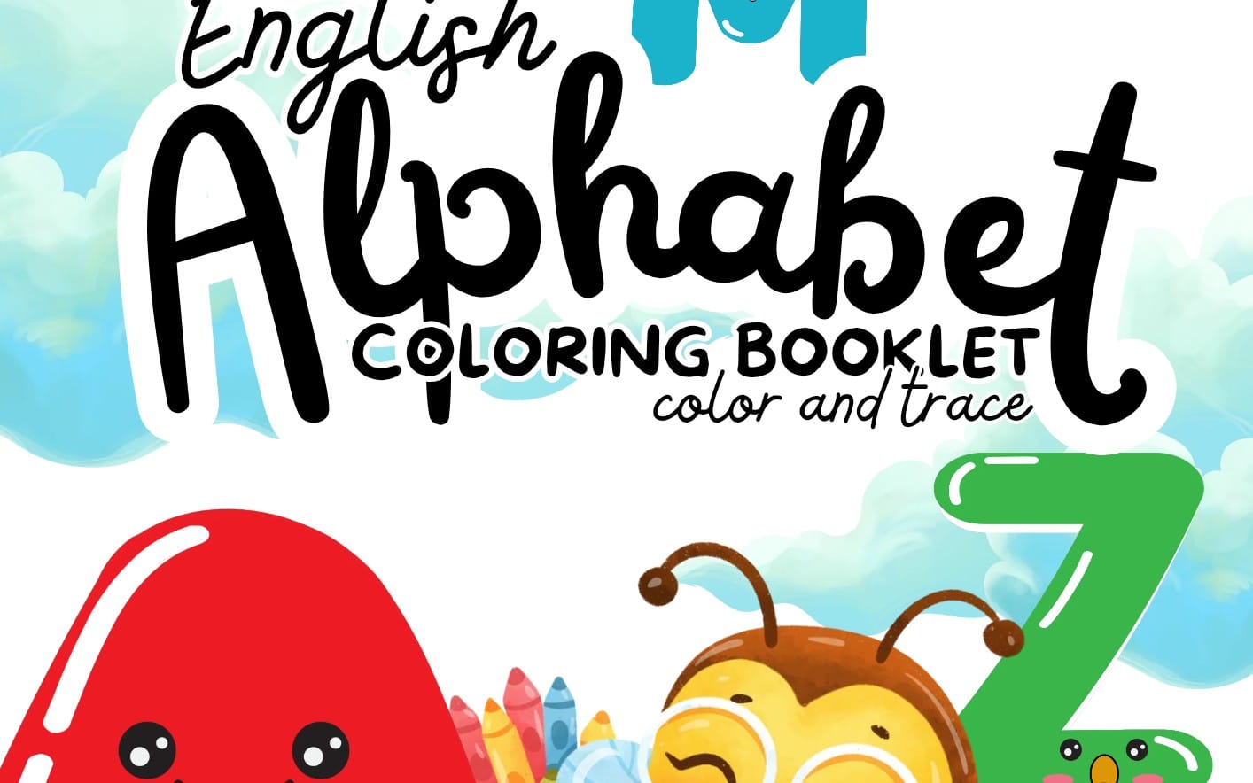 English Alphabet Coloring Booklet