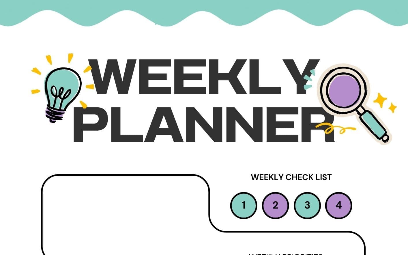 Weekly Planner