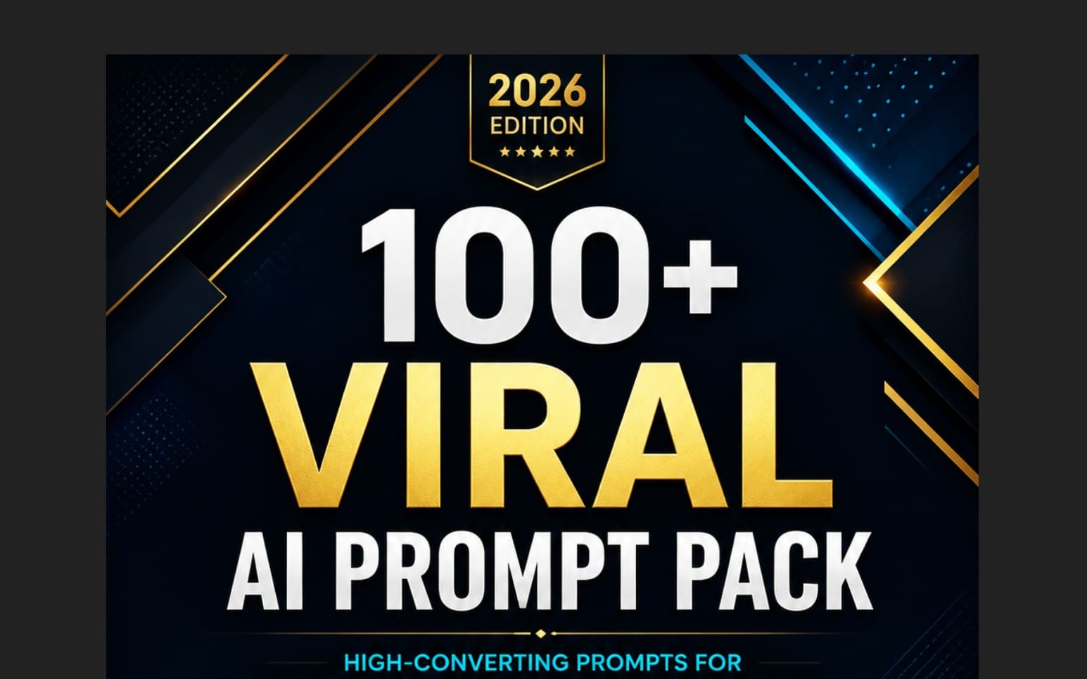 The Ultimate AI Prompt Collection – Volume 1 - 100 Premium Prompts for ChatGPT, Gemini & Canva AI
