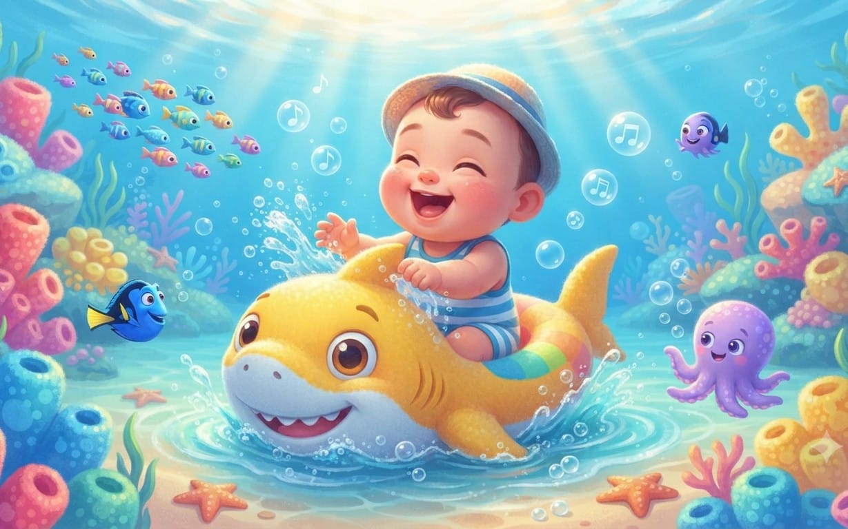 Cute cartoon illustration
