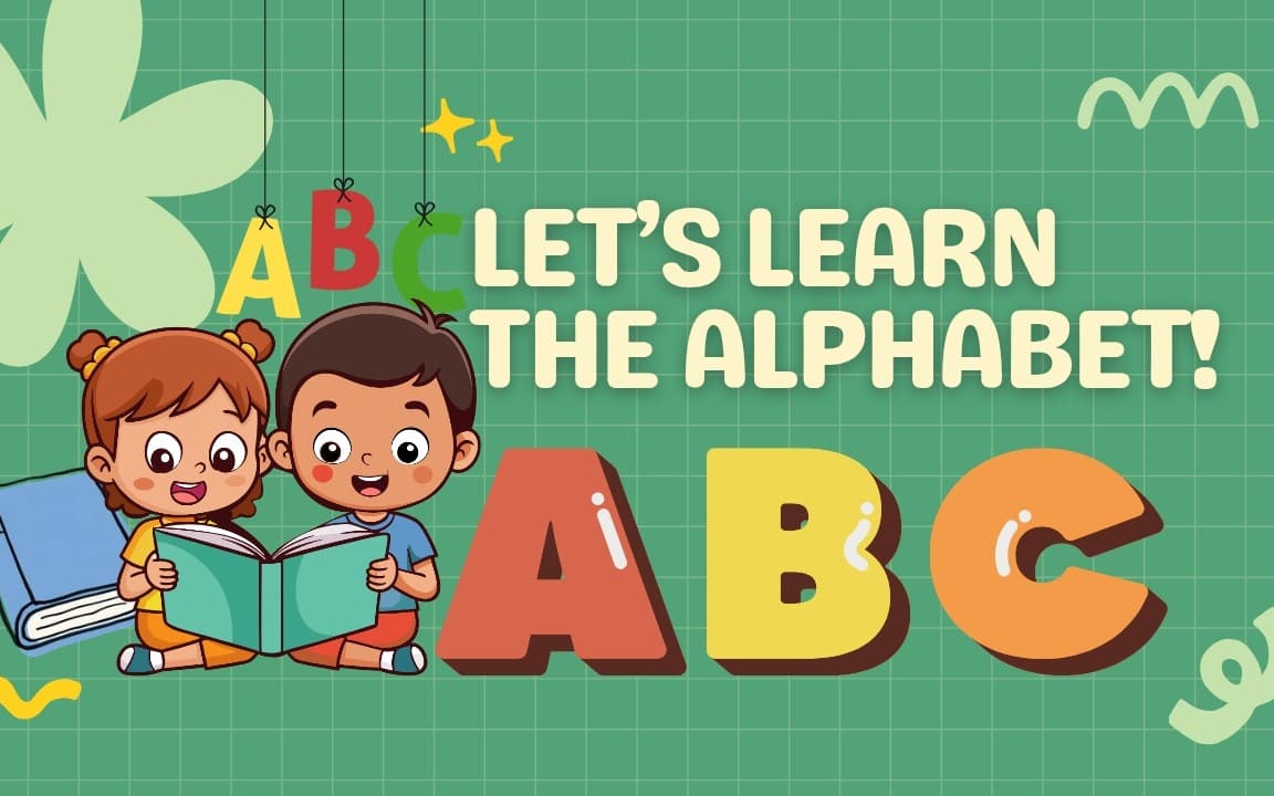 Kids alphabet learning ebook