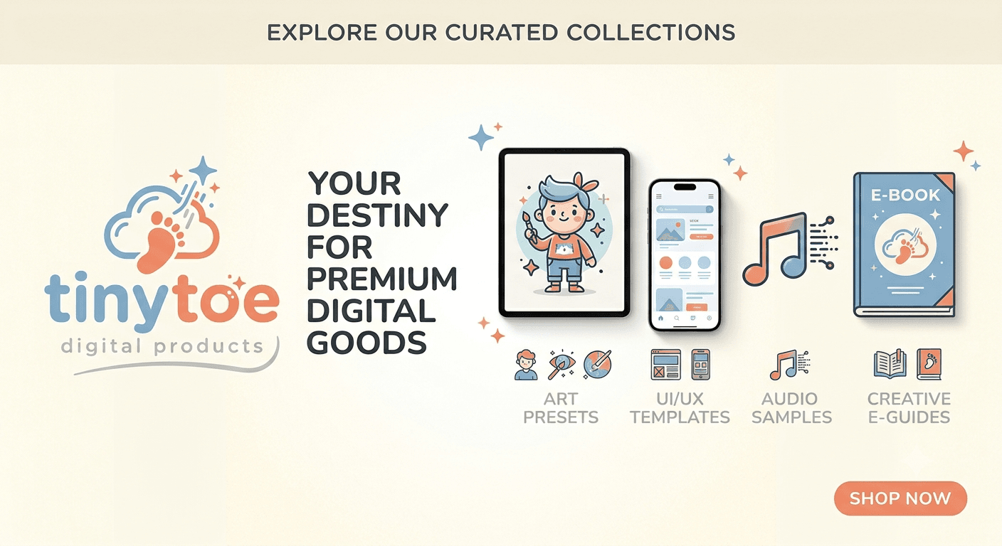 Tinytoe store banner