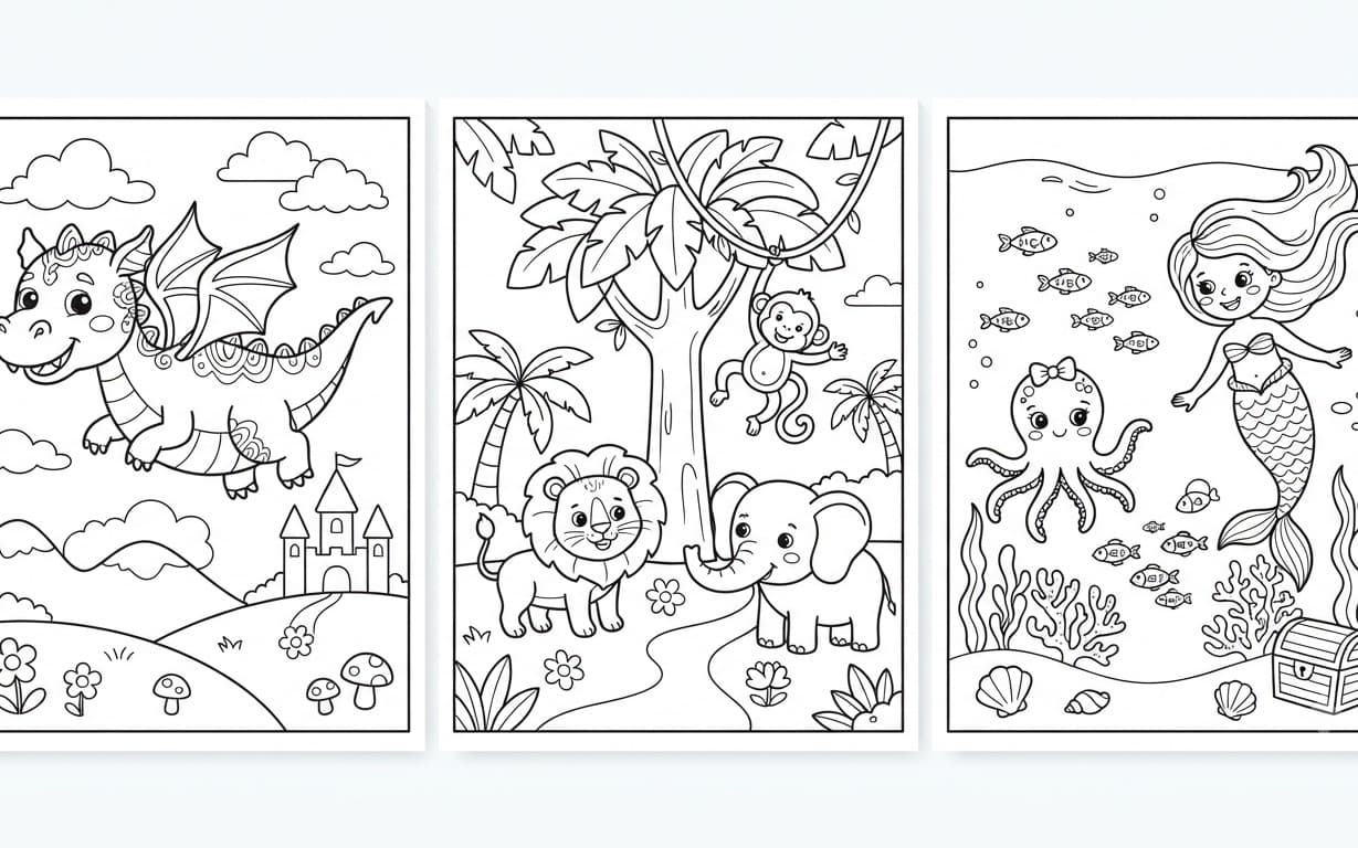 Coloring pages for kids