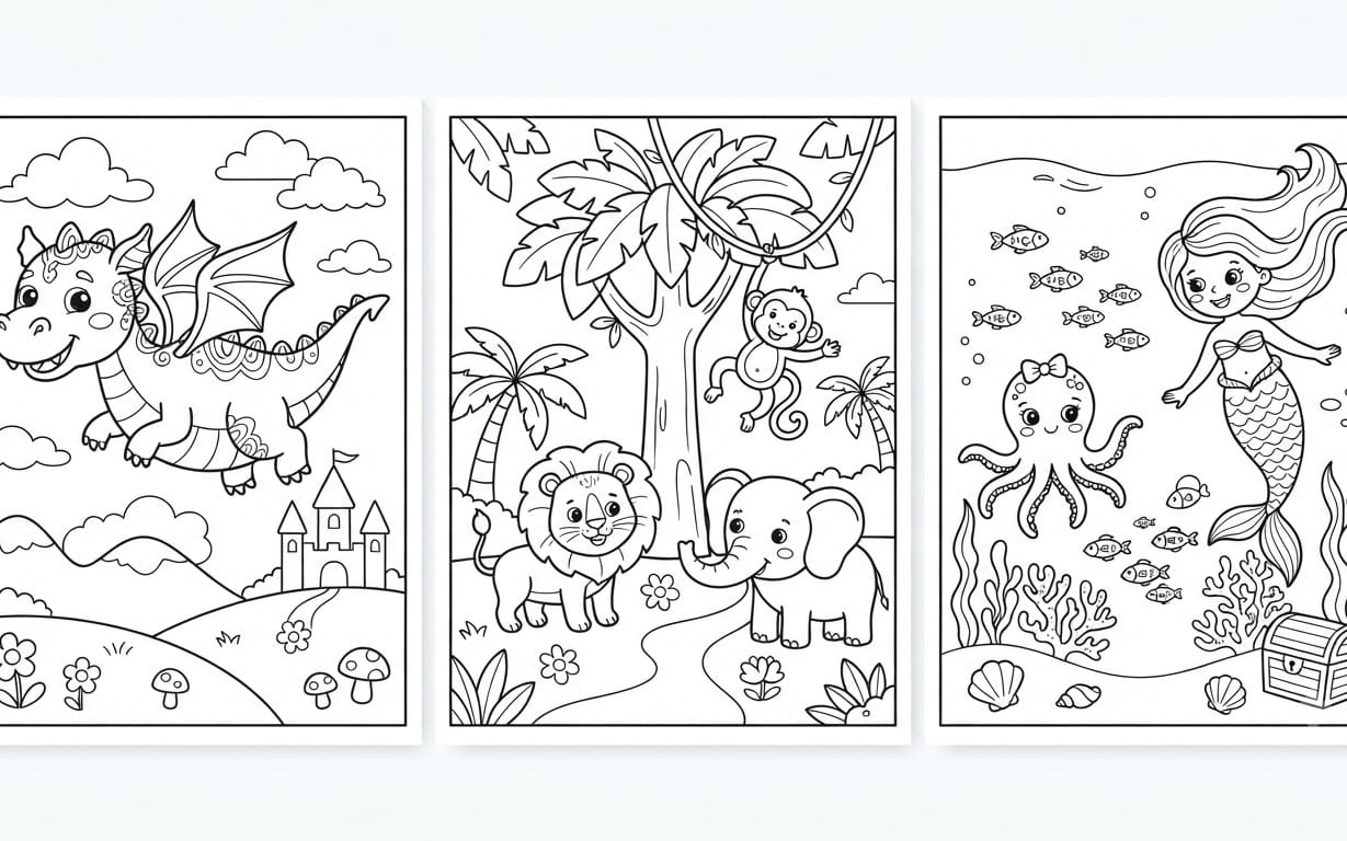 Coloring pages for kids
