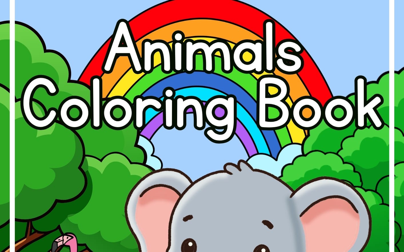 Printable Animal Coloring Book for Kids (Alphabetical)