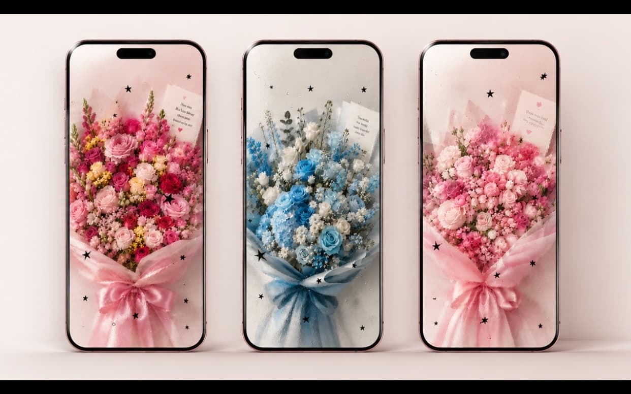 Aesthetic Floral Bouquet Wallpapers