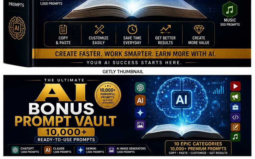 The Ultimate AI Bonus Prompt Vault