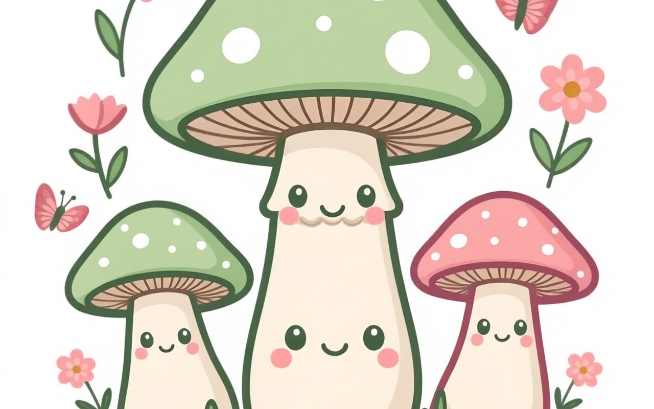 Kawaii Mushroom