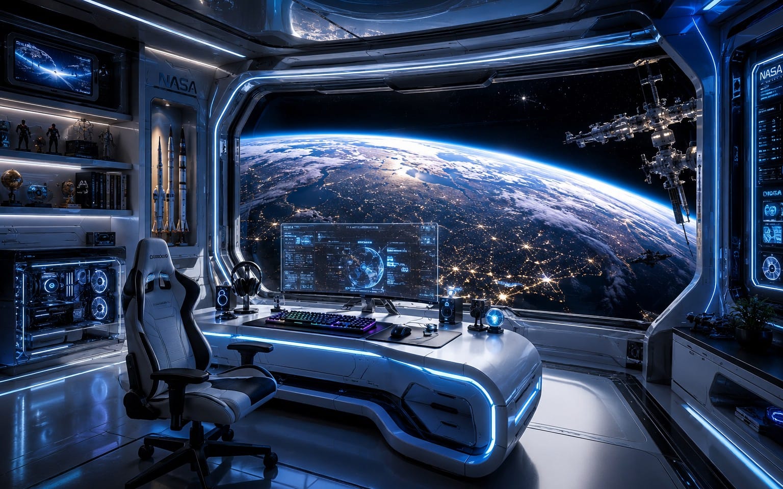 Ultimate Gaming Setup Collection – 10 Ultra Realistic 8K Desktop Wallpapers