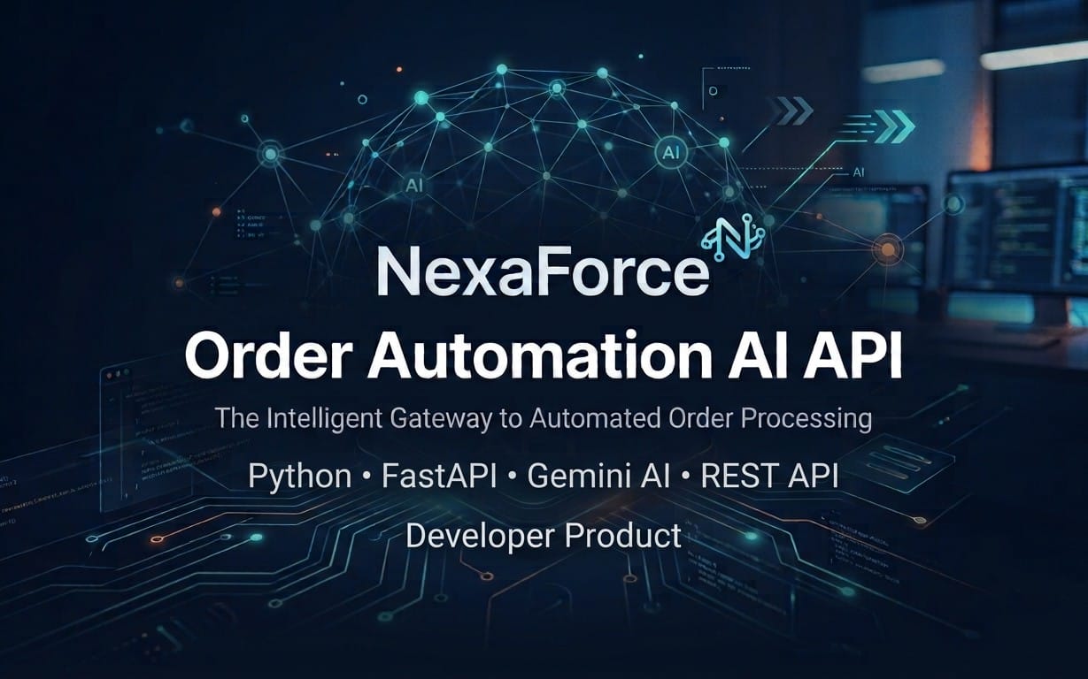 NexaForce - Order Automation AI API