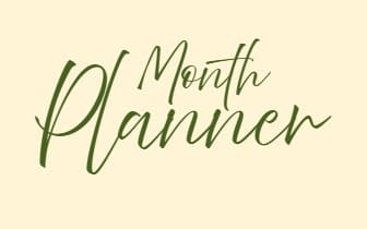 Monatsplaner