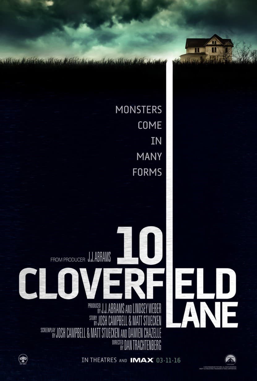 10 Cloverfield Lane 2016 ‧ Horror/Sci-fi ‧ 1h 43m