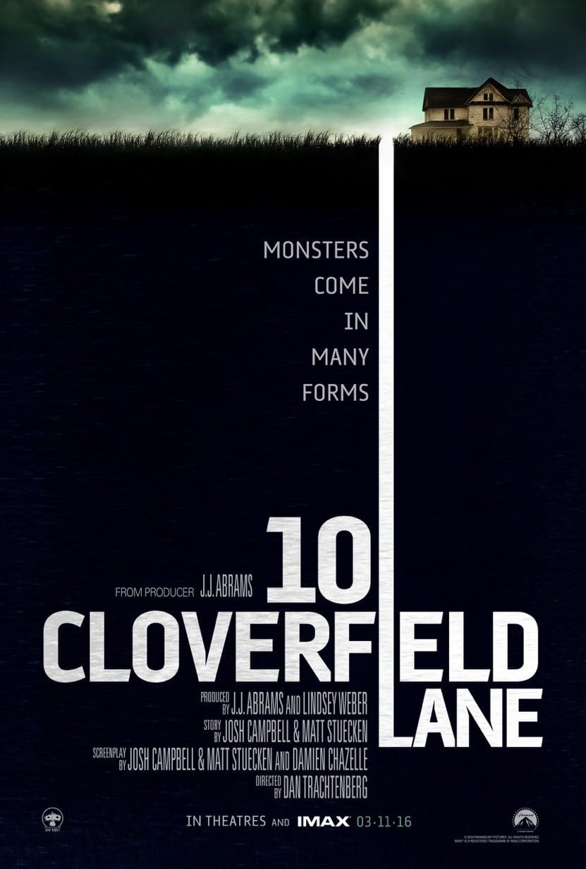 10 Cloverfield Lane 2016 ‧ Horror/Sci-fi ‧ 1 Std. 43 Min