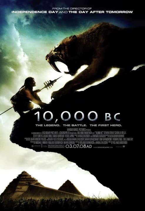 10,000 BC 2008 ‧ Adventure/Action ‧ 1h 49m