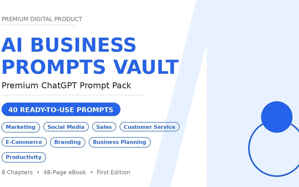 AI Business Prompts Vault