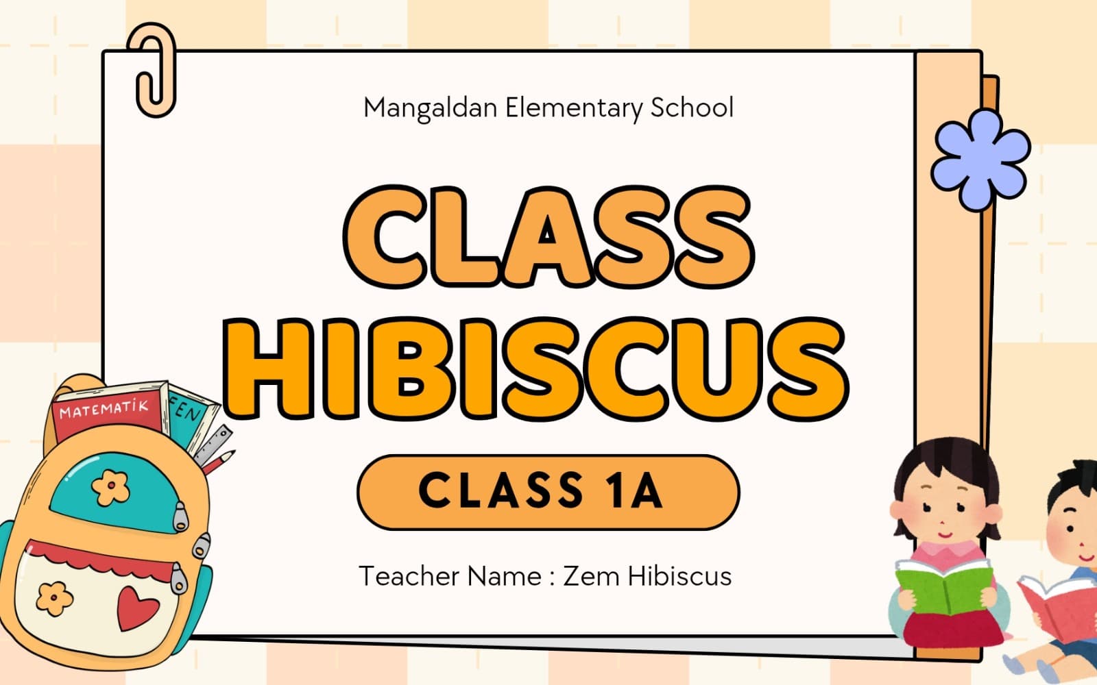 Classroom Orientation
