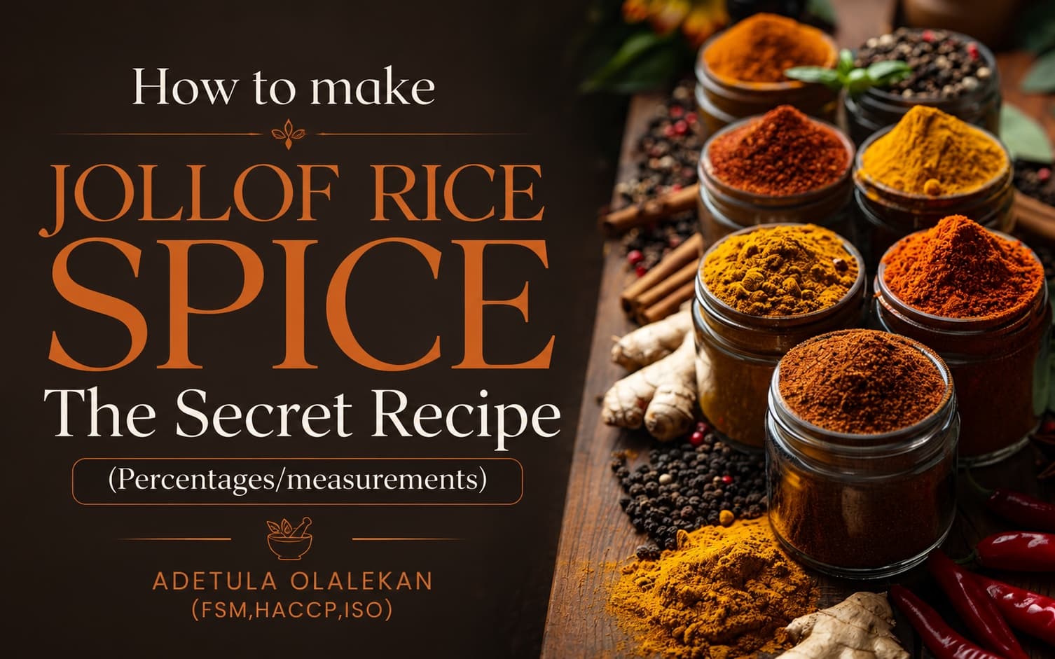 How To Make Jollof Rice Spice
