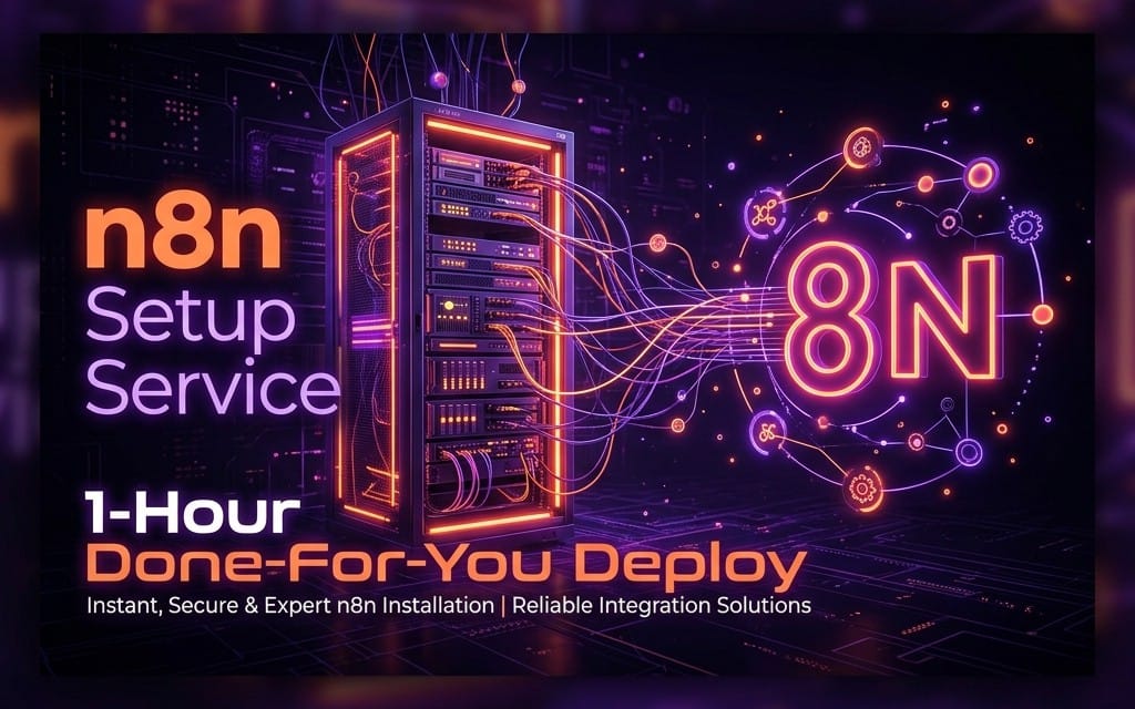 n8n Done-For-You Setup & Installation Service — 1-Hour Server Deploy