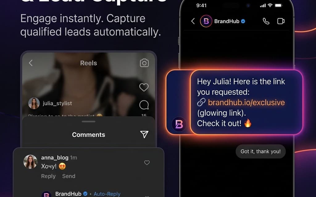 Instagram AI Auto-DM & Lead Capture Automation — n8n Workflow