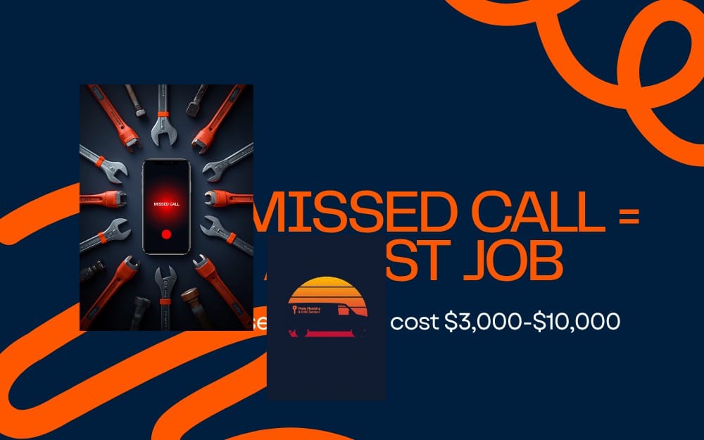 AI Receptionist for Plumbers & HVAC — Instant Missed-Call Text-Back & Job Booking (n8n workflow)
