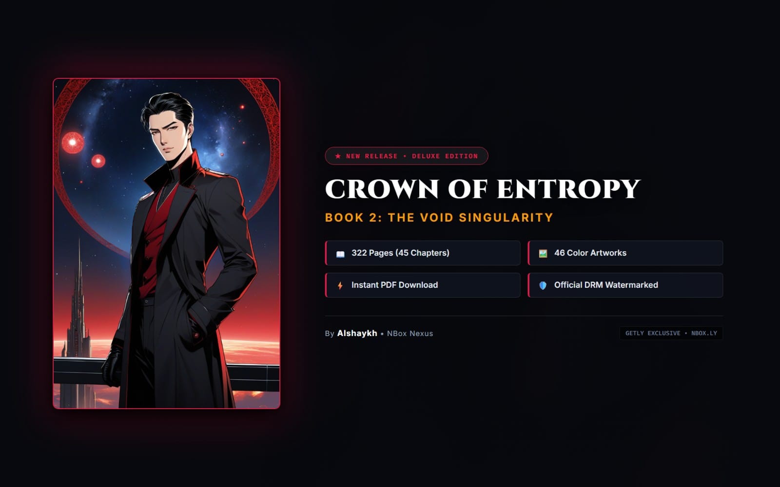 Crown of Entropy: Book 2 - The Void Singularity (Deluxe Illustrated Edition)