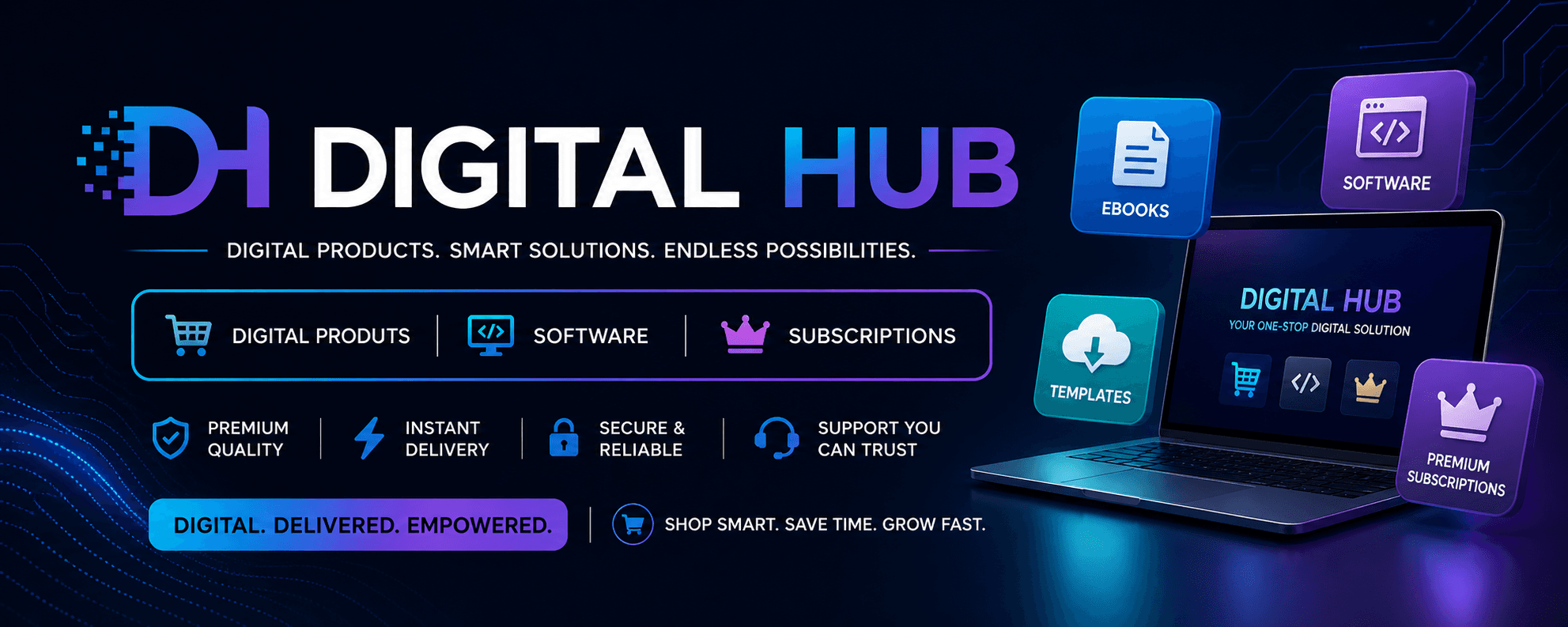 digital hub Shop-Banner