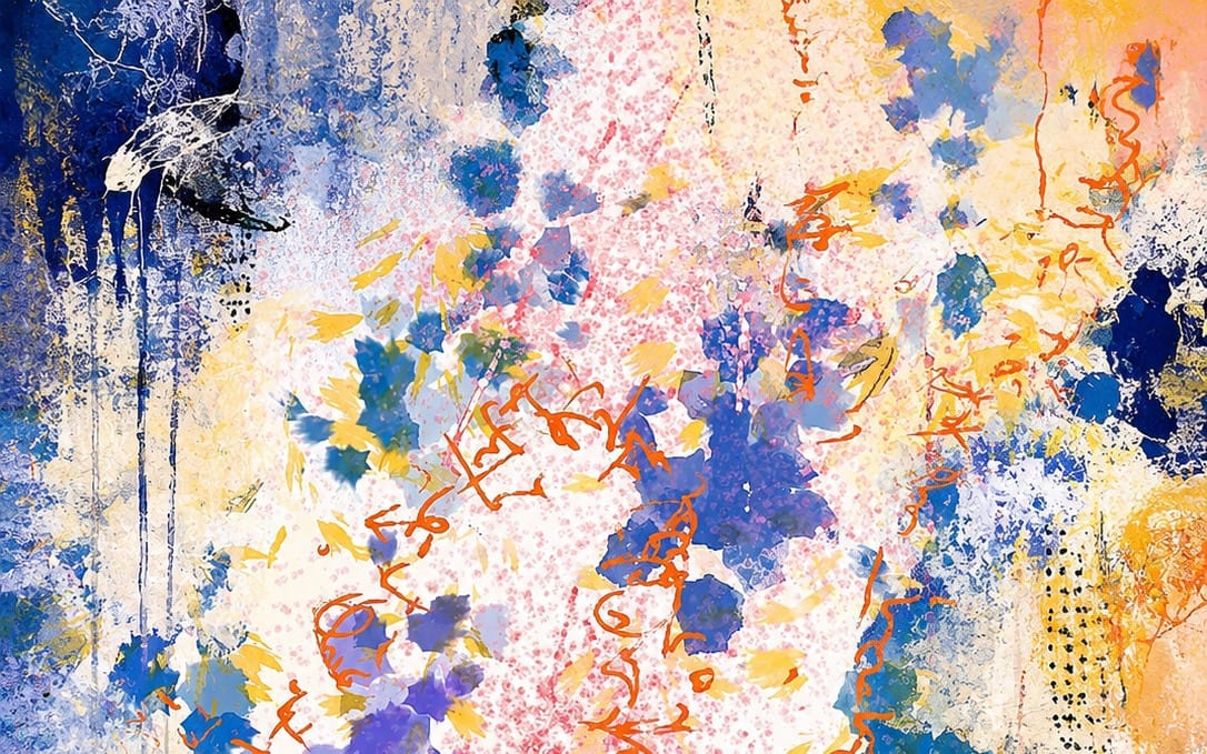 Between Order and Chaos – Abstract Mixed Media Painting | Contemporary Textured Artwork