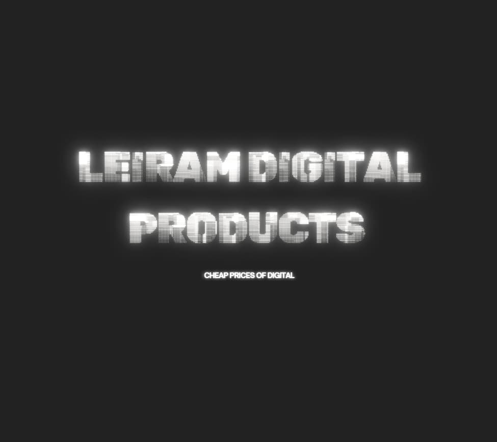 LEIRAM DIGITAL PRODUCTS store banner