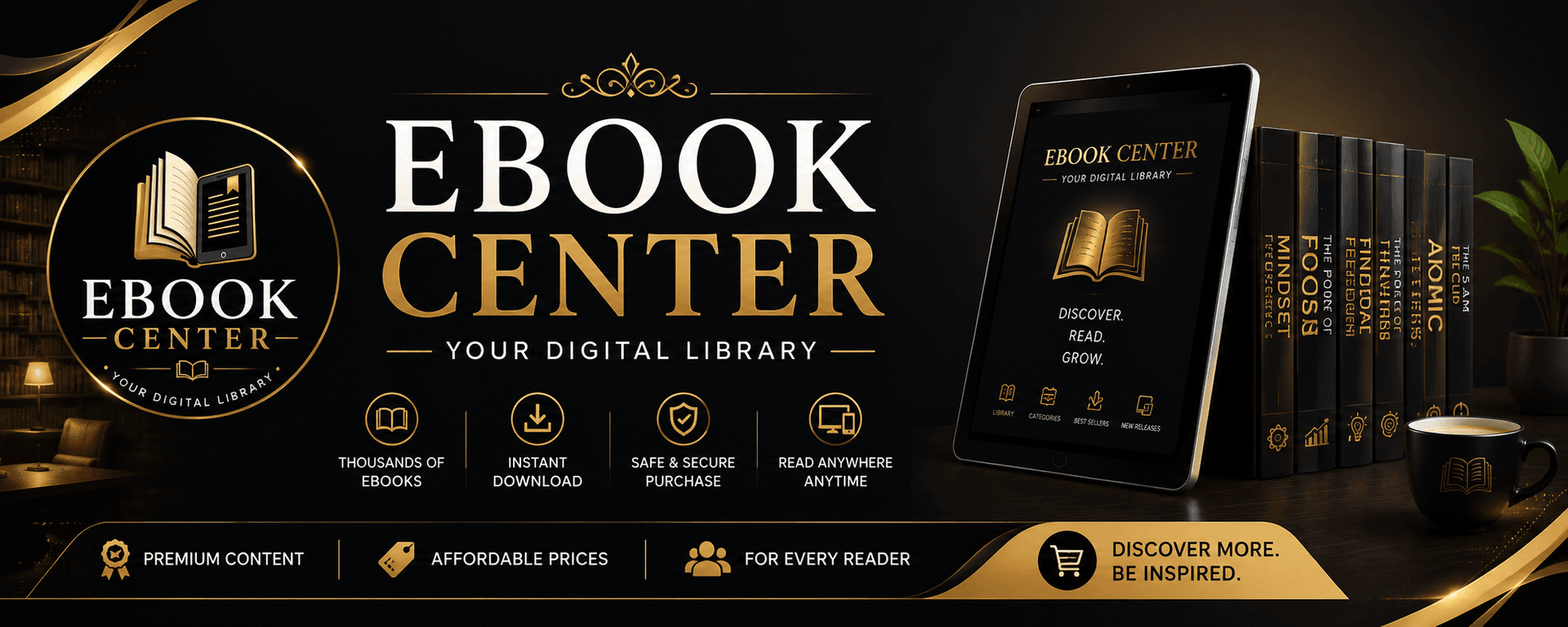 EBOOK CENTRE store banner