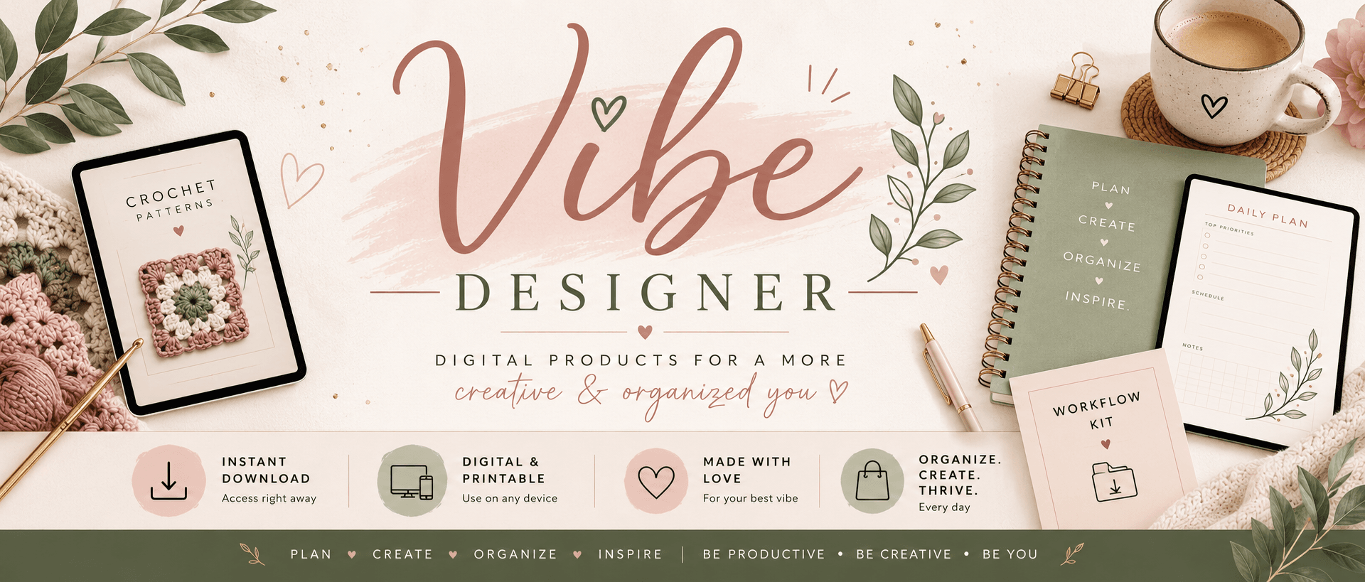 Vibe Designer store banner