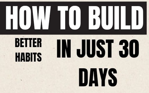 better habits