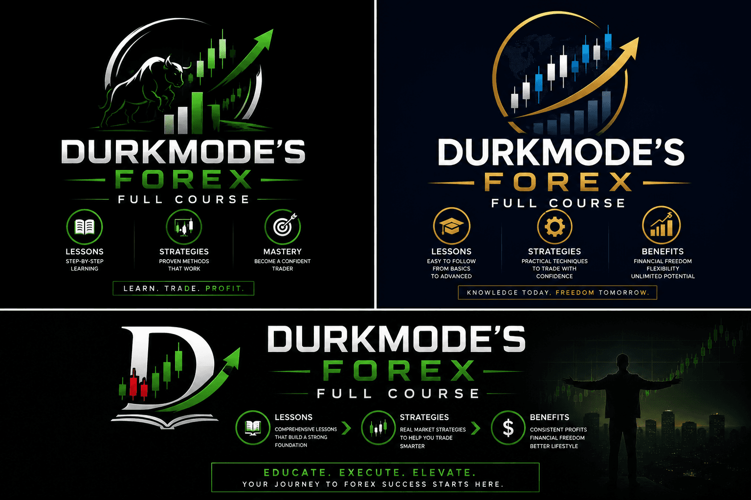 DURKMODE'S ONLINE COURSES store banner